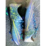 Danny Ings England Match Worn Football Boots: Pair of Nike boots worn by the ex Burnley Aston