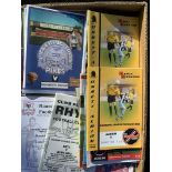 Non League Football Programmes: Many hundreds from the 70s onwards covering many clubs and