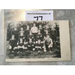 Kettering 1903/1904 Football Team Postcard: Excellent condition with no writing to rear. This was