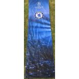 Chelsea Official Champions League UEFA Football Banner: Large 2200 x 600mm banner with rubber
