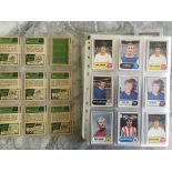 A + BC Football Card Collection: 294 mainly good condition A + BC cards from various sets. C/W