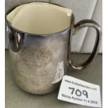 Liverpool 1978 Liverpool Runners Up Football Tankard: Heavy silver coloured EPNS tankard with