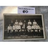 Tottenham 1921/1922 Football Team Postcard: Very good condition with no writing to rear. The team