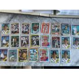 Topps 1980s Baseball Cards: Excellent condition in individual wallets from the late 80s.