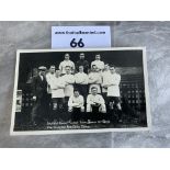 Southend United 1925/1926 Football Team Postcard: Excellent condition with headline The Team That