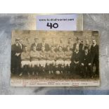 Everton 1908/1909 Football Team Postcard: Excellent condition with players names printed underneath.
