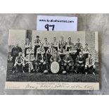 1903/1904 Southampton Football Team Postcard: Excellent condition with players and management