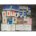 1960s Welsh Cup Football Programmes: 1964 Cardiff homes v Bangor plus semi and final plus a