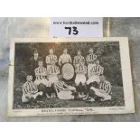 Bristol Rovers 1905/1906 Football Team Postcard: Very good condition with pencilled message and