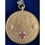 1987/88 Liverpool League Winners Proof Football Medal: Made by Vaughtons who made the players