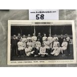Luton Town 1905/1906 Football Team Postcard: Good condition with halfpenny stamp date stamped 13 9