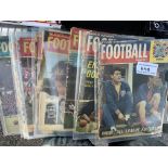 Charles Buchan Football Magazines: From 1965 to 1972 a complete run of nearly 100 magazines. Some