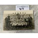 Notts County 1921/1922 Football Team Postcard: Excellent condition with no writing to rear.