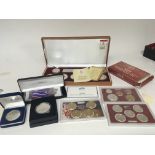 A collection of silver proof coins a Beijing Olymp