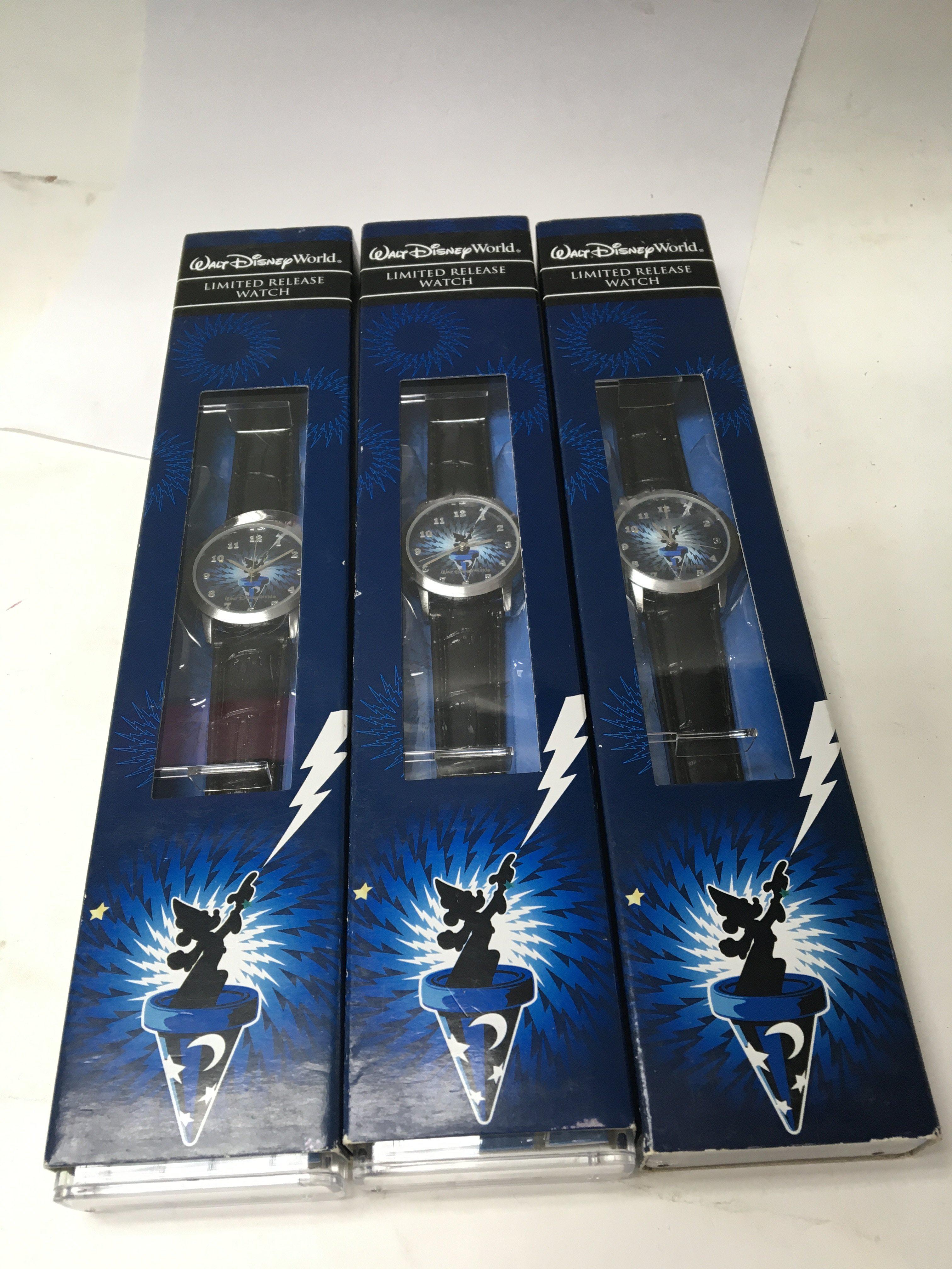 Three Walt Disney Limited Release watches.