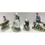 Four Copenhagen dairy farming figures.