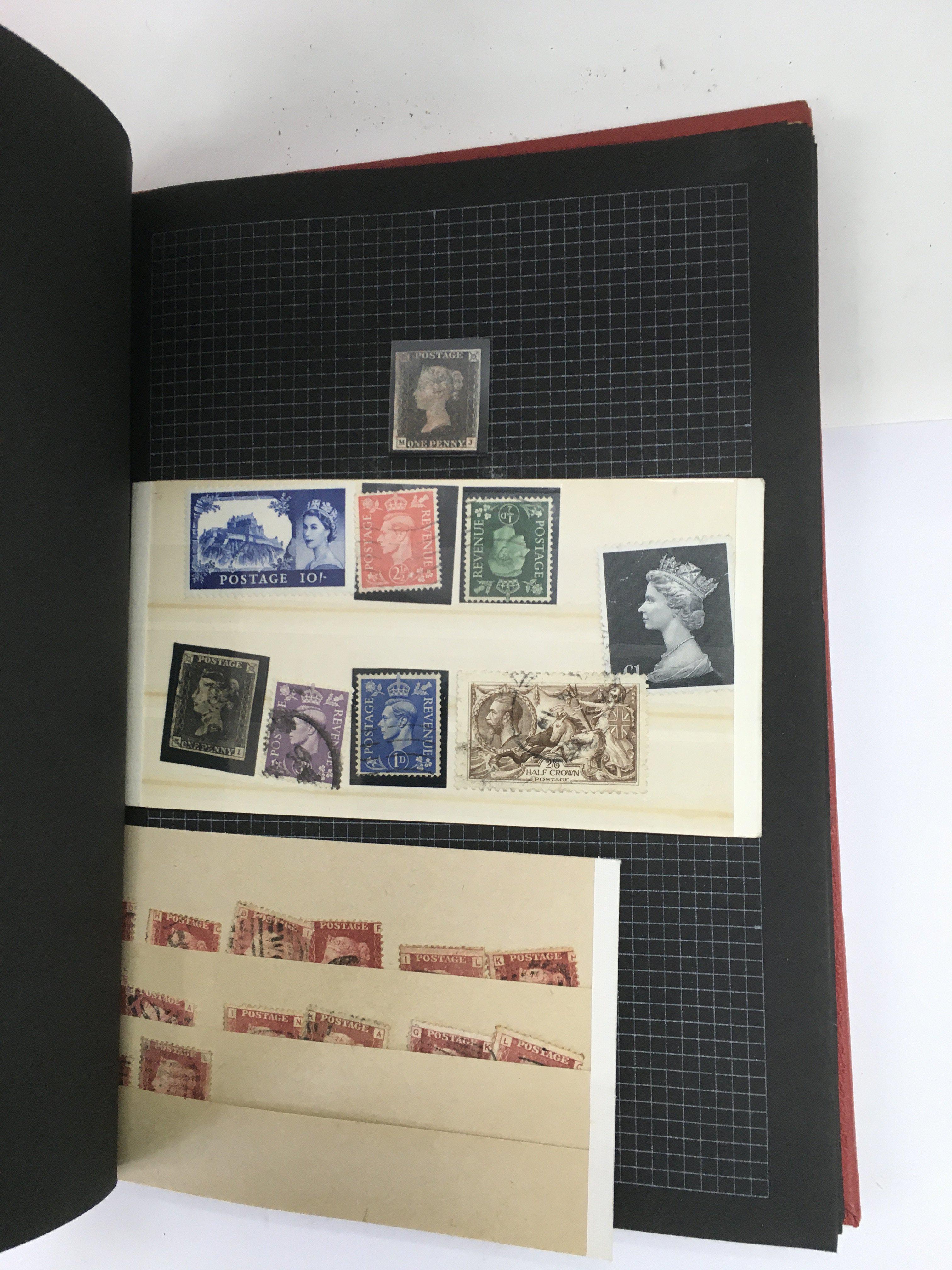 Two albums of mainly British stamps including a Vi