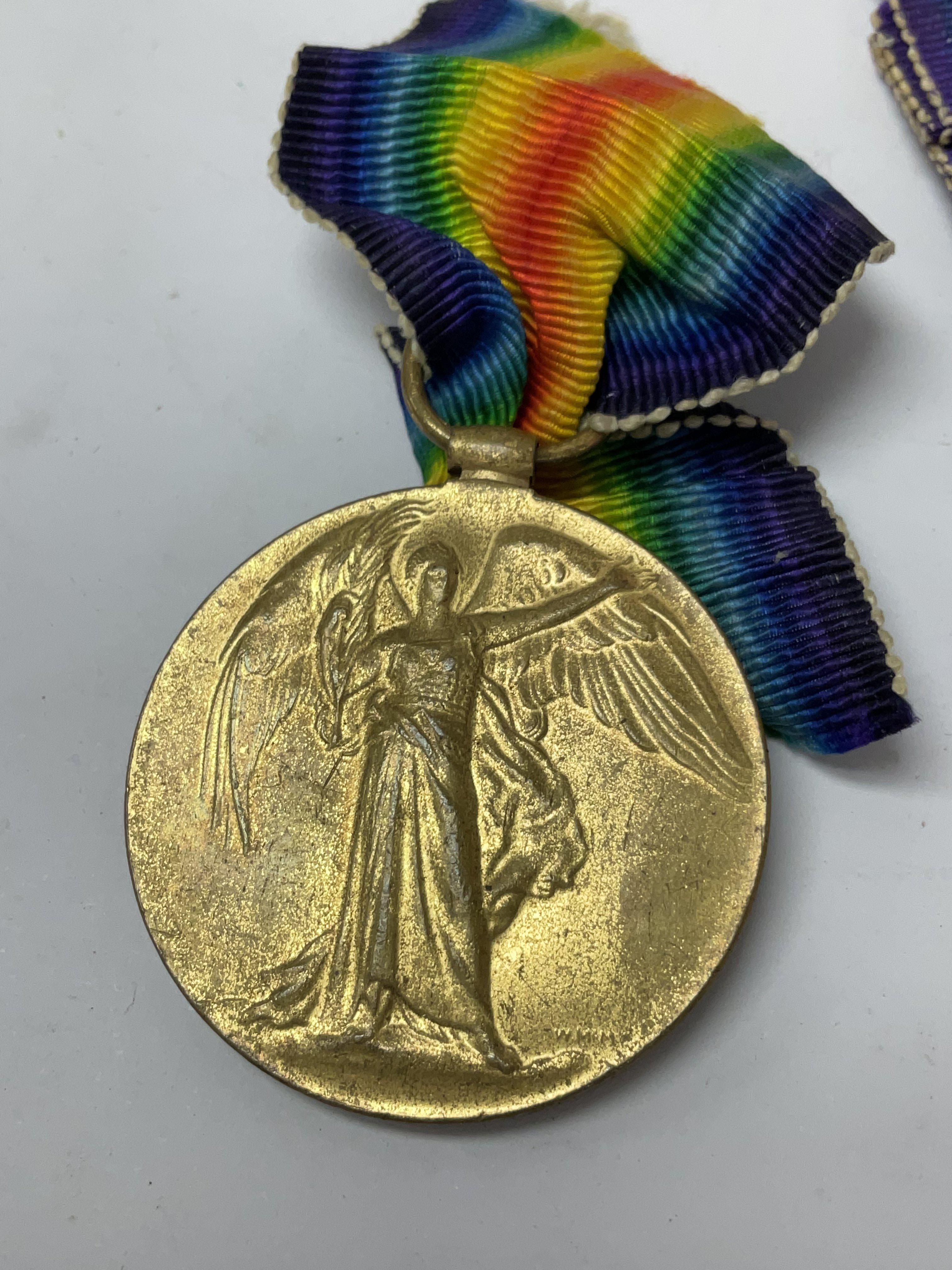 A group of five First World War medals. - Image 2 of 12