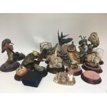 A collection of Country Artist figures Lilliput co