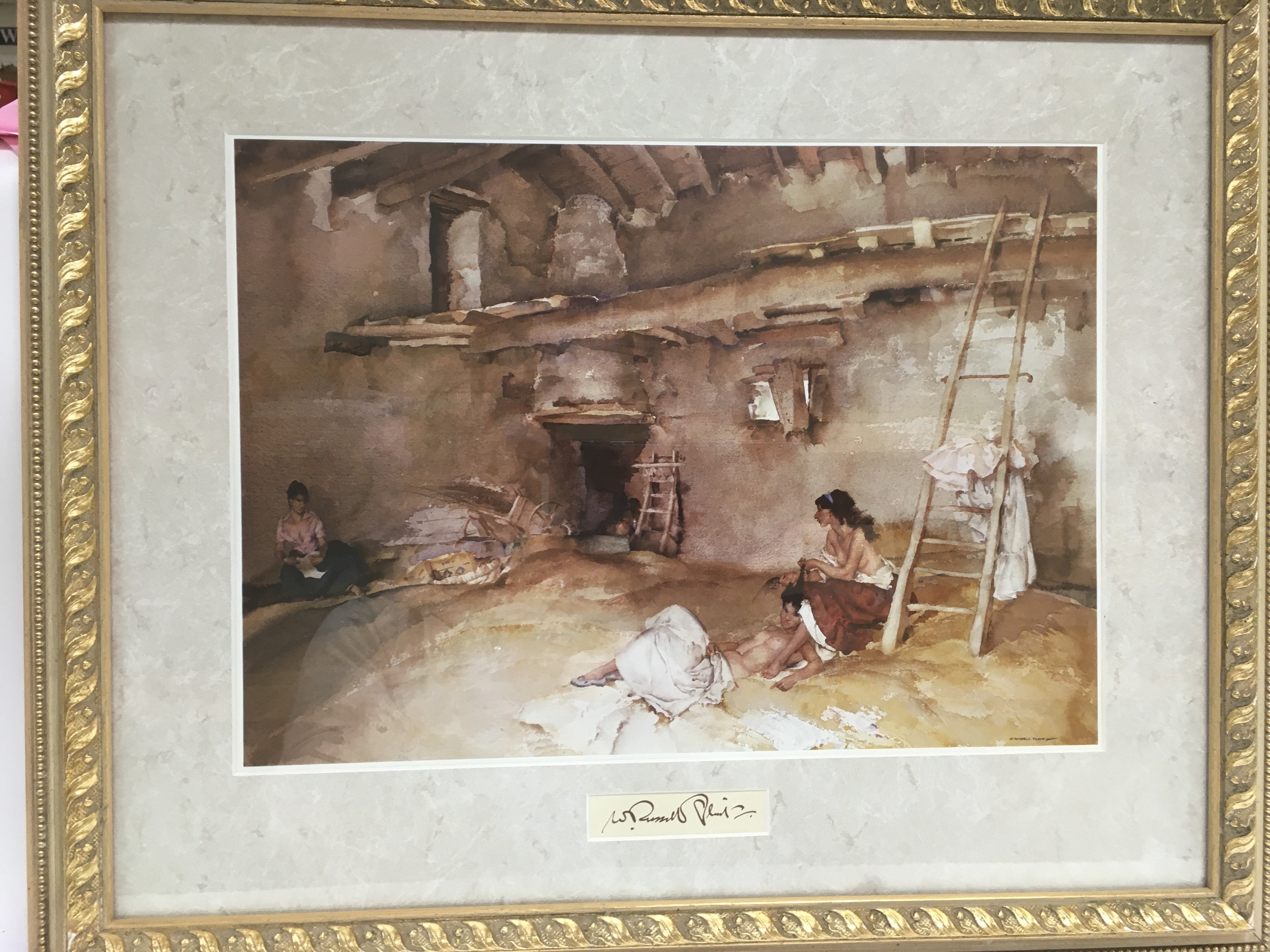 Four Russell Flint prints typically depicting vari - Image 2 of 4