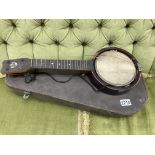 A Kerch Banjo Ukulele, in need of restoration. 55c