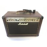 A Marshall AS50R acoustic guitar amplifier.