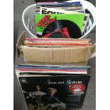 A collection of LPs and 7 inch singles by various