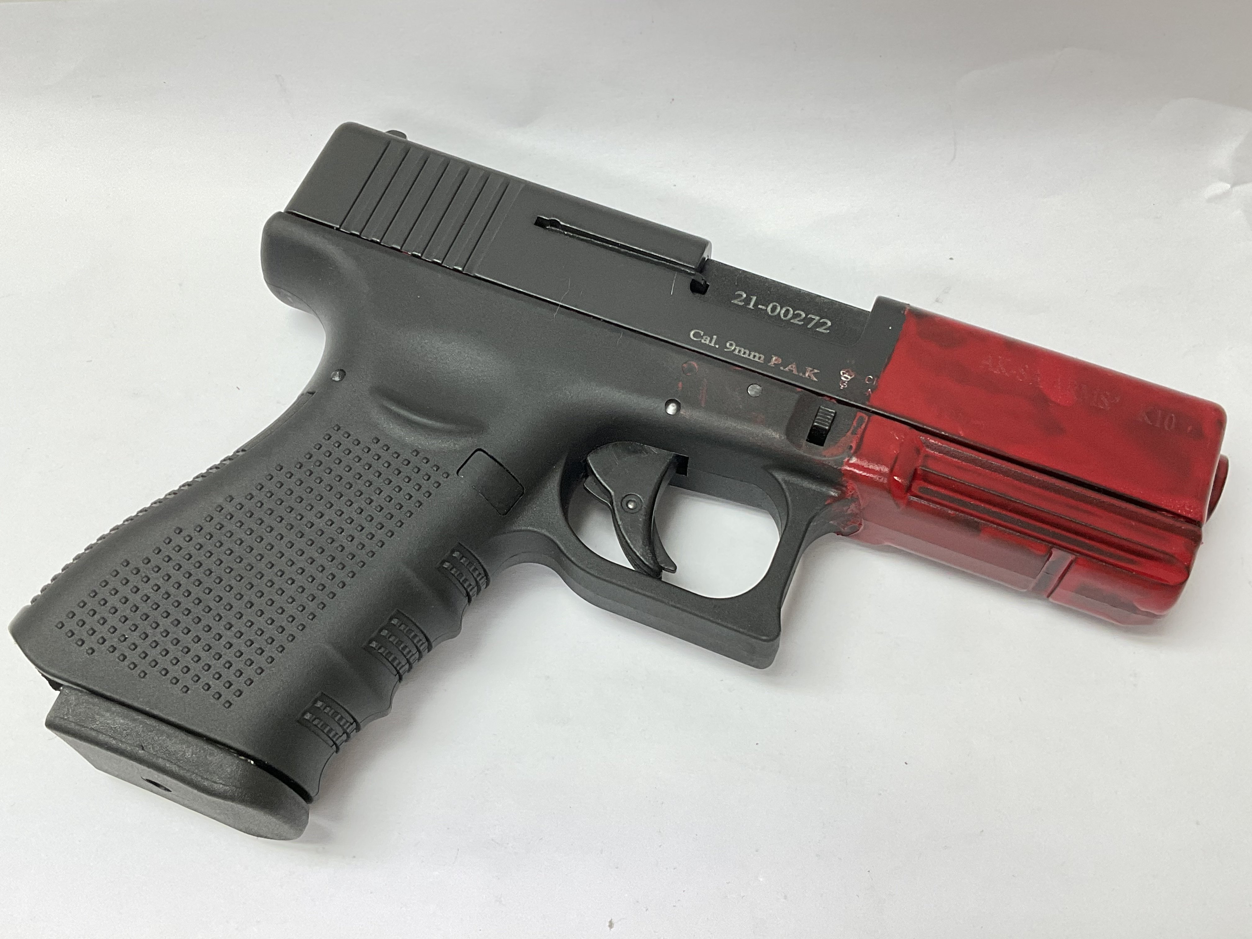 A Glock 9mm blank firer gum by Aksa Arms, serial n