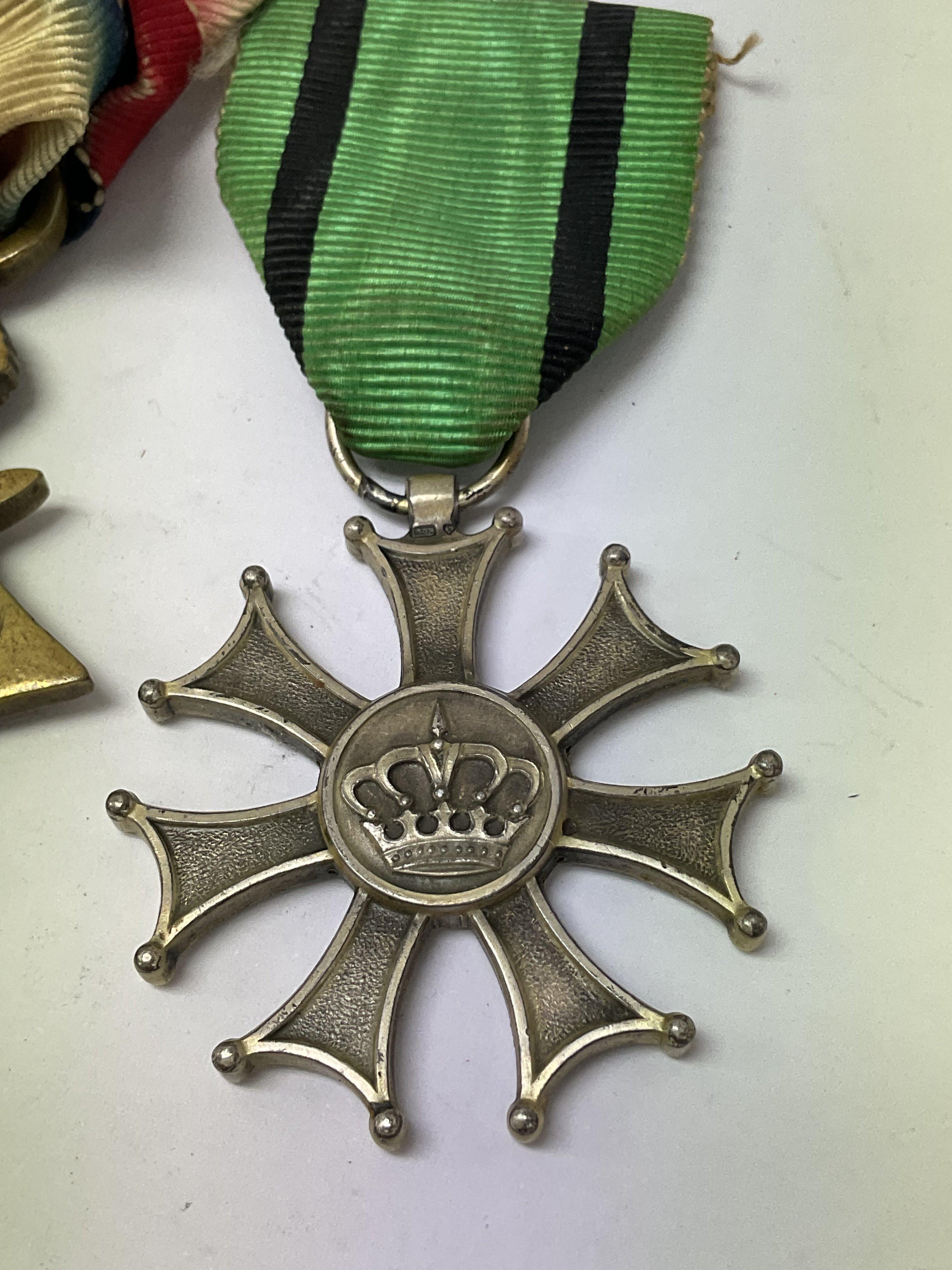 A group of five First World War medals. - Image 7 of 12