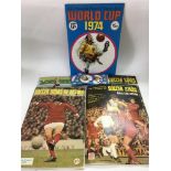 A collection of circa 1970s and later football sti