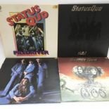 Four Status Quo LPs comprising 'Hello!', 'Quo', 'P