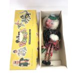 A boxed Pelham puppet of Mr MacBoozle.