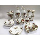 A collection of Royal Albert Old Country Roses pat