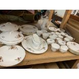 A royal Worcester tea and dinner service set in a