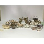 A collection of Victorian and later decorative cer