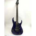 An Ibanez Gio GRG270B electric guitar. Comes suppl