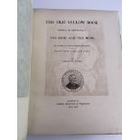 The Old Yellow Book, Source of Brownings The Ring