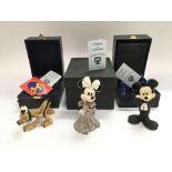 Three limited edition Arribas Disney Swarovski fig