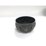 Withdrawn - A white metal Indian bowl, approx diameter 10cm.