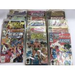 A collection of over 60 vintage Marvel The Avenger