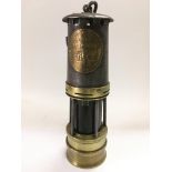 A genuine Ackroyd & Best Ltd miner's lamp number 6