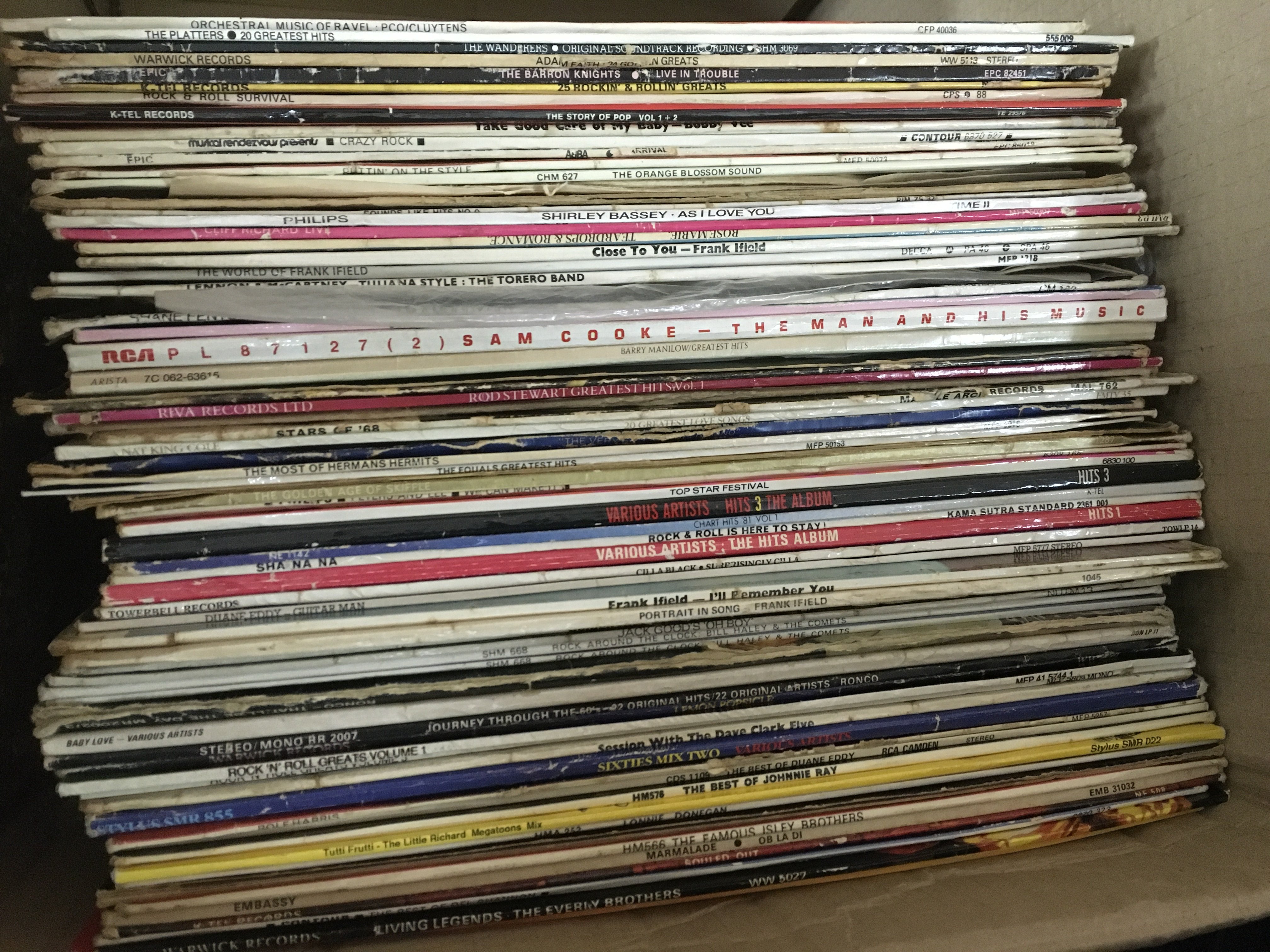 Five boxes of LPs and 12 inch singles by various a - Image 2 of 5