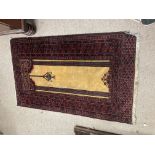 2 small Antique Persian rugs.