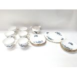 Fine China part tea set with Royal Vale pattern.
