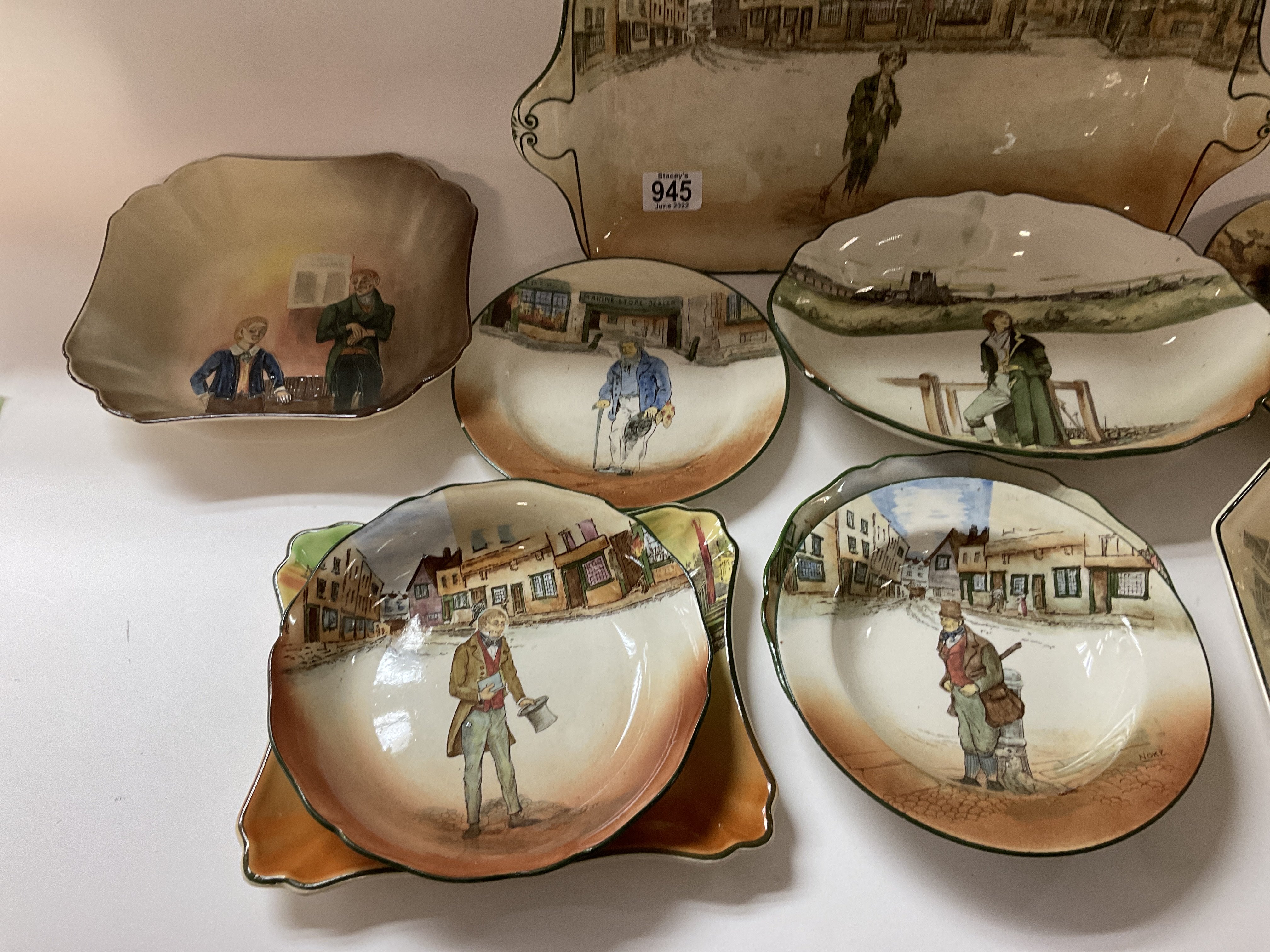 A collective lot of Royal Doulton Dickens ware, in - Image 2 of 3