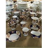 A collection of Royal Albert teaware in Heirloom p