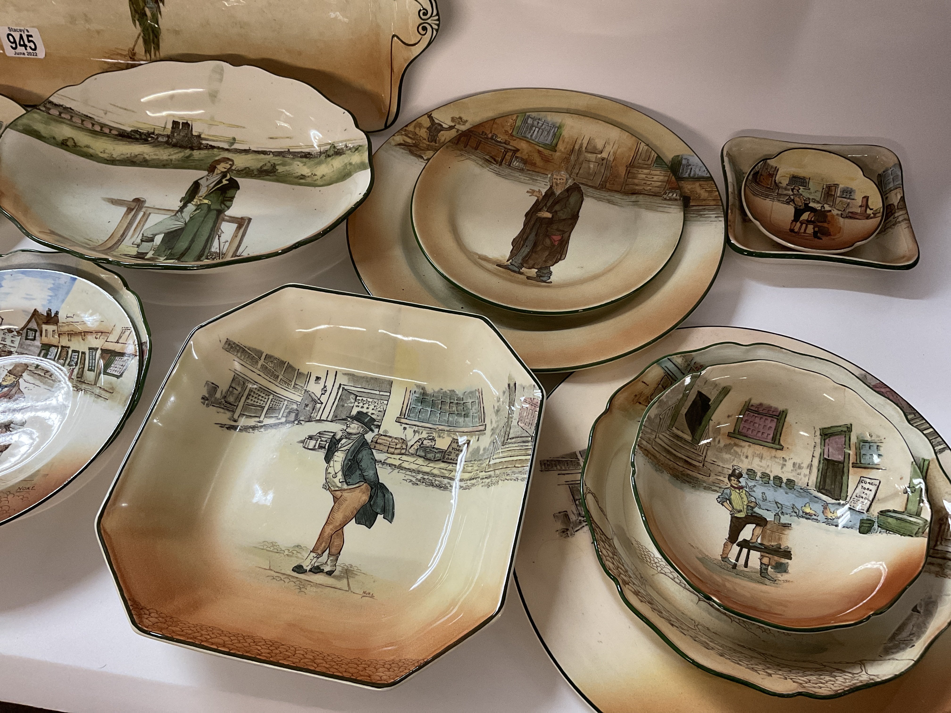 A collective lot of Royal Doulton Dickens ware, in - Image 3 of 3