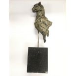 A signed and numbered Hamish Mackie bronze titled