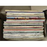 Five boxes of LPs and 12 inch singles by various a