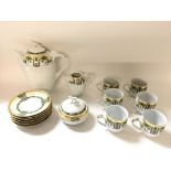 Vintage Thun porcelain Czech tea set.